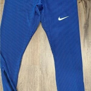 New Nike Pro Elite Olympic Racing Tights Running Pants AO8496-000 Blue Size